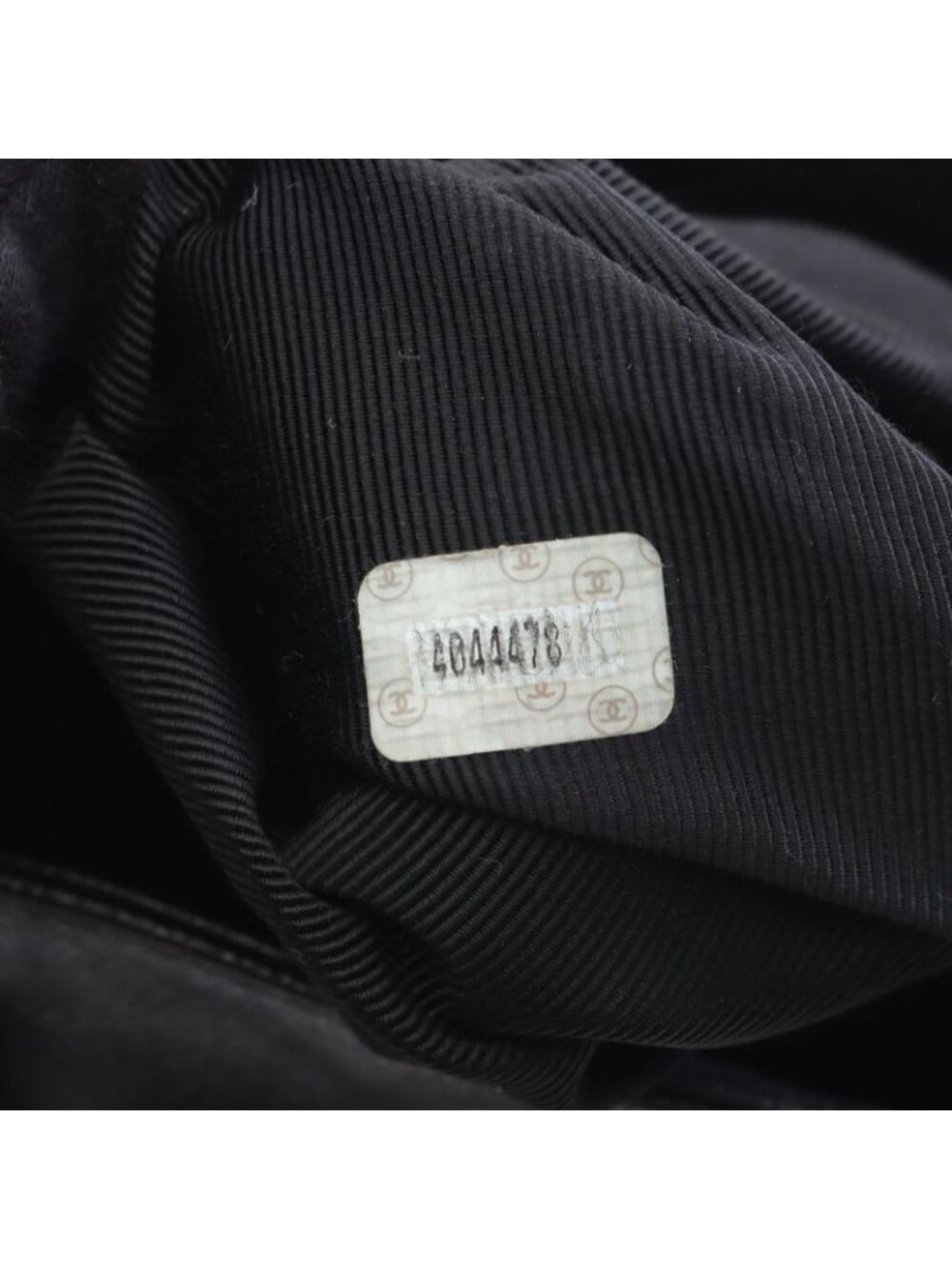 Chanel Rucksack Sac Backpack Triple Chain Black Calf - Picture 5 of 10